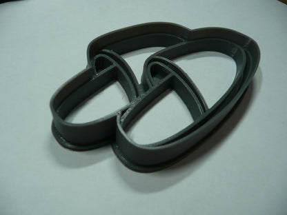 Slippers Shoes Shape Cookie Cutter Made In USA PR5494