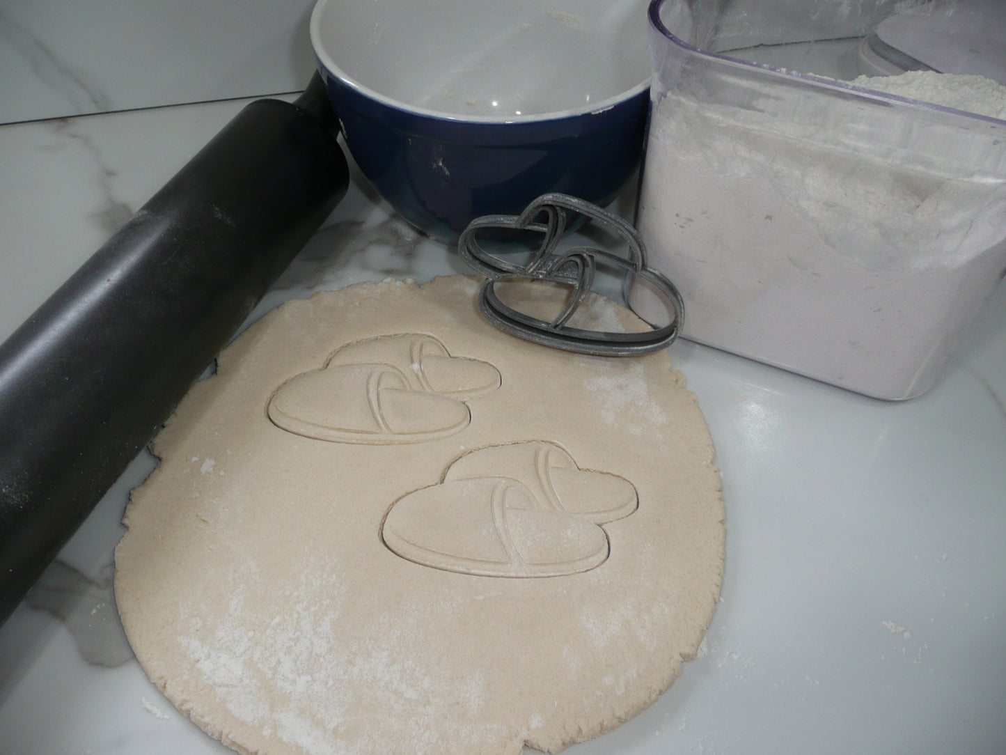 Slippers Shoes Shape Cookie Cutter Made In USA PR5494