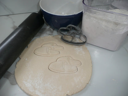 Slippers Shoes Shape Cookie Cutter Made In USA PR5494