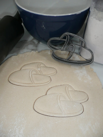 Slippers Shoes Shape Cookie Cutter Made In USA PR5494