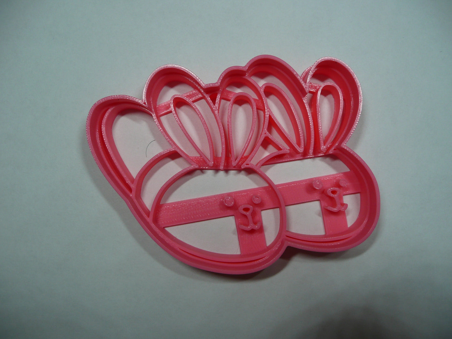 Bunny Slippers Shoes Shape Cookie Cutter Made In USA PR5495