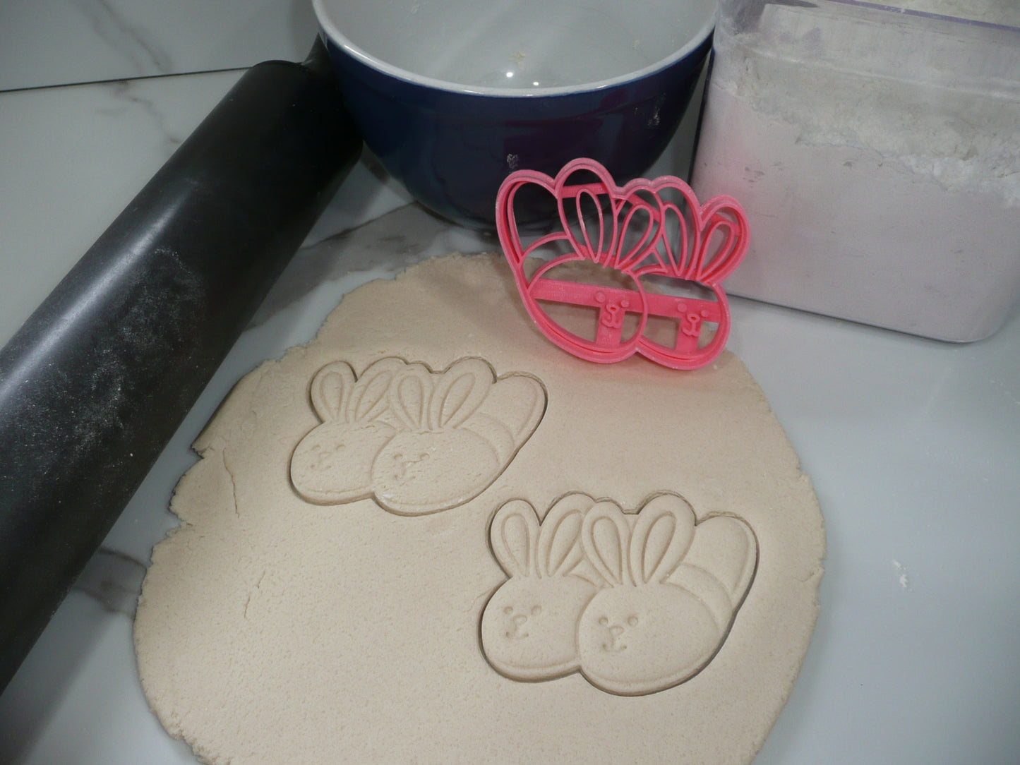 Bunny Slippers Shoes Shape Cookie Cutter Made In USA PR5495