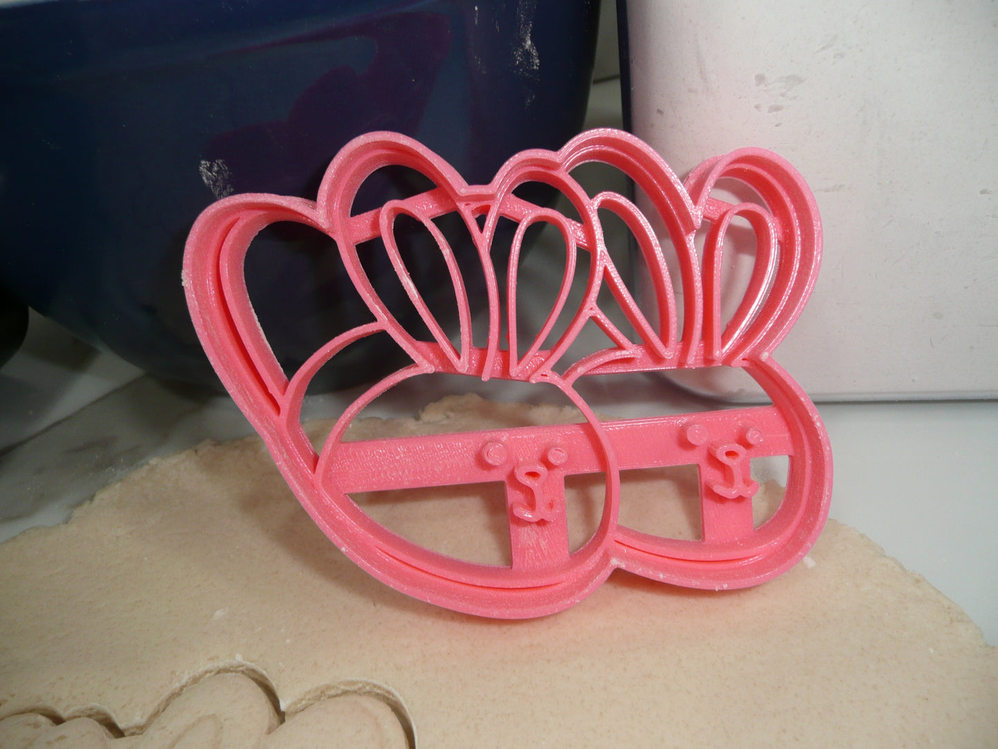 Bunny Slippers Shoes Shape Cookie Cutter Made In USA PR5495