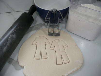 Full Length Classic Pajamas PJ Set Cookie Cutter Made In USA PR5496