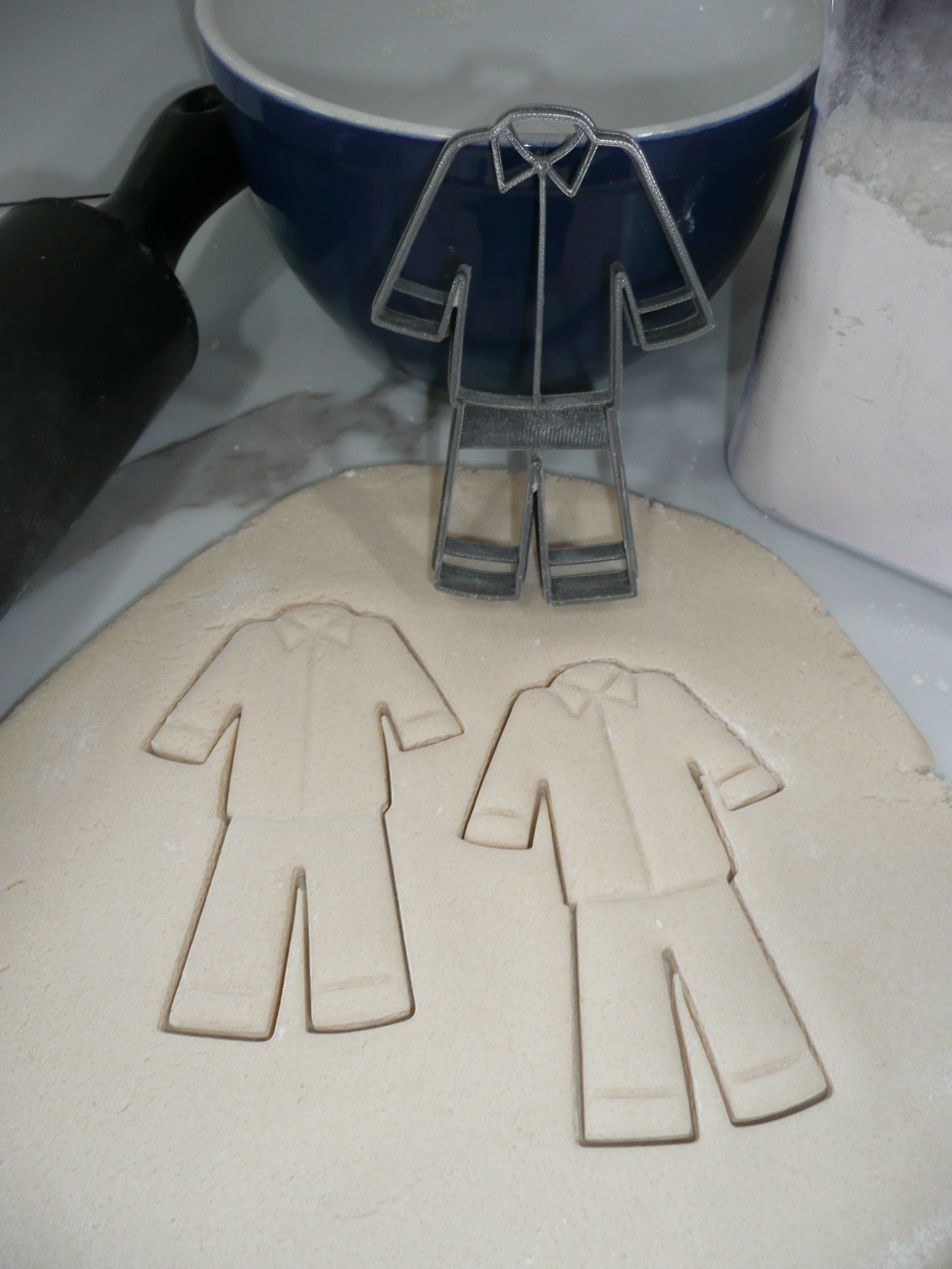 Full Length Classic Pajamas PJ Set Cookie Cutter Made In USA PR5496