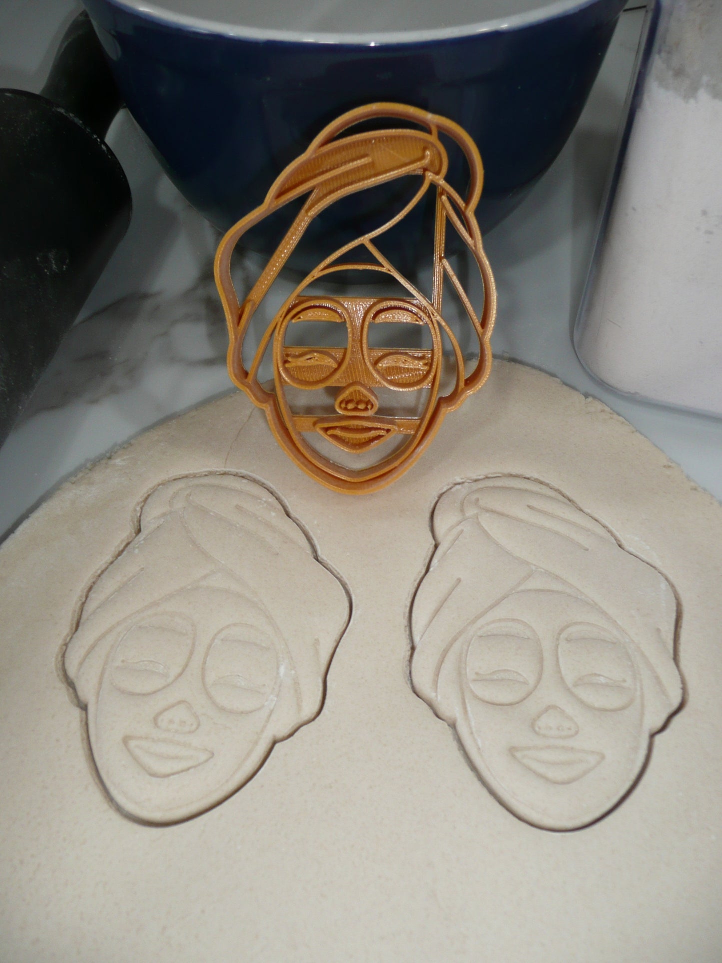 Spa Facial Face Mask Cookie Cutter Made In USA PR5502