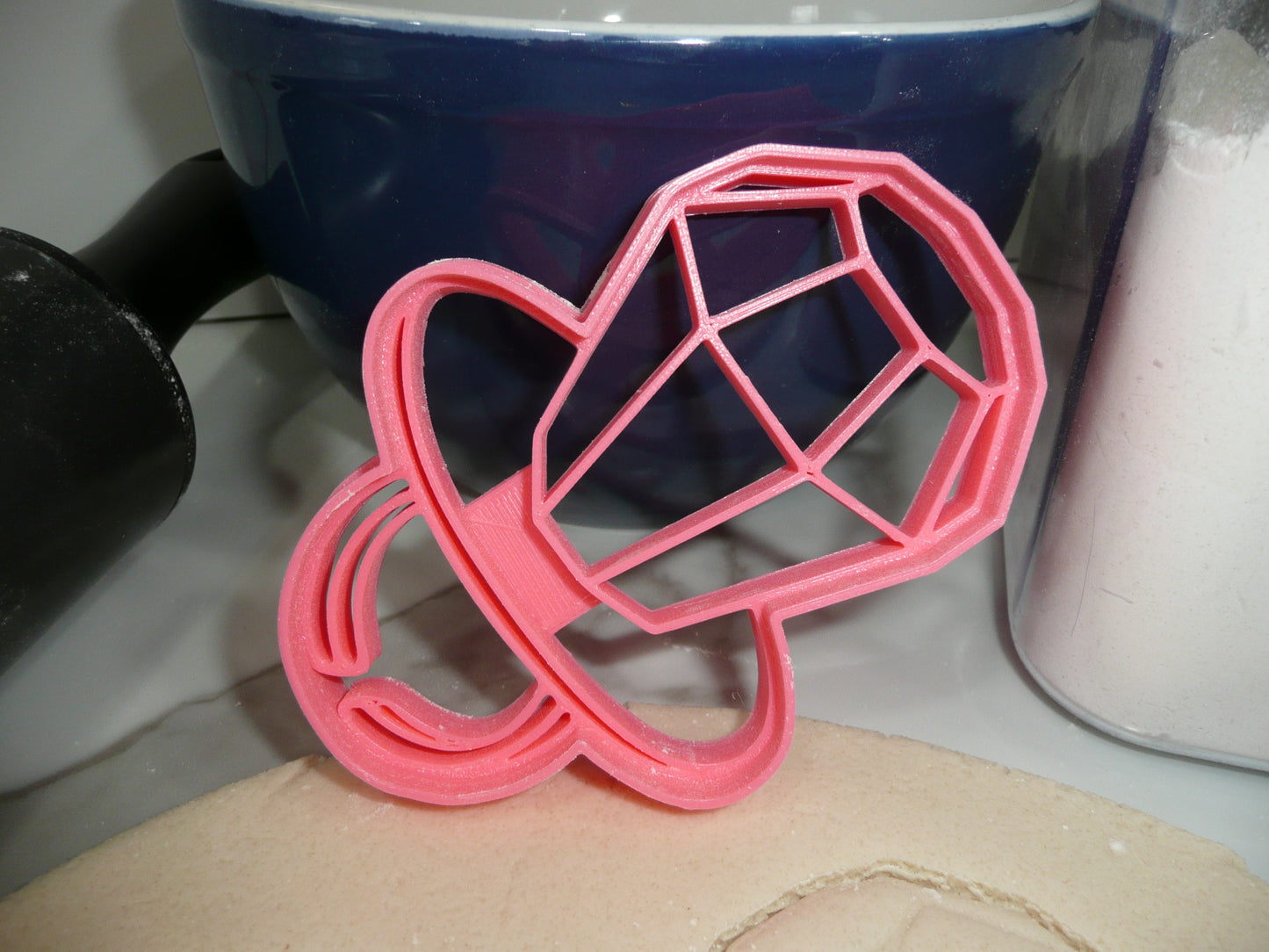 Ring Pop Candy Lollipop Cookie Cutter Made in USA PR5506