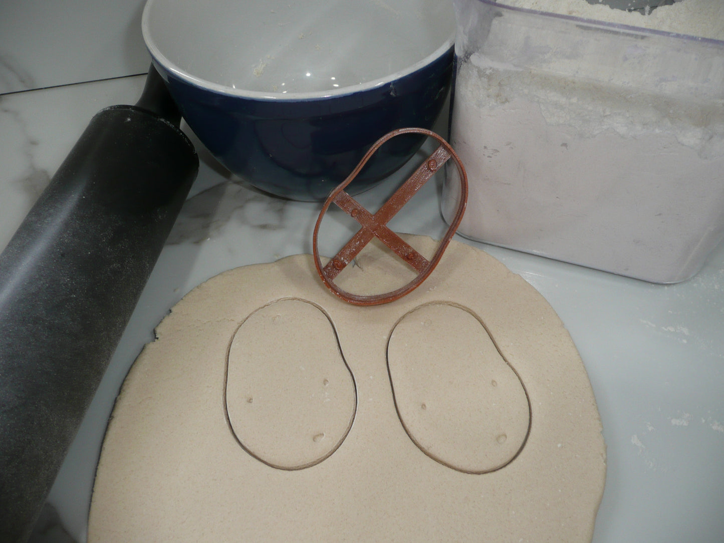 Potato Spud With Eyes Cookie Cutter Made In USA PR5509