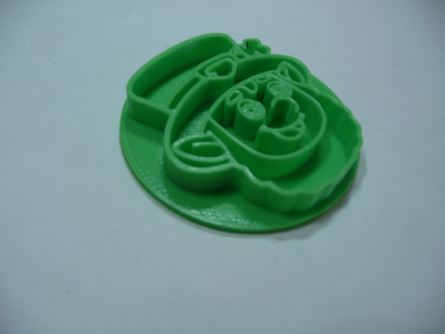 Leprechaun Face St Patricks Day Cookie Stamp Embosser Made In USA PR5522