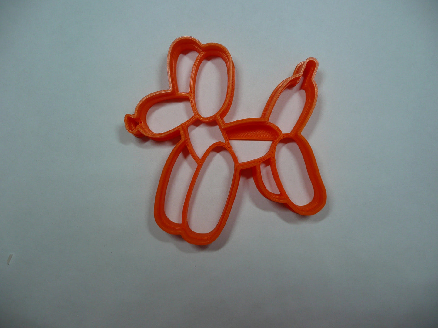 6x Balloon Puppy Treat Fondant Cutter Cupcake Topper 1.75 IN USA FD5531