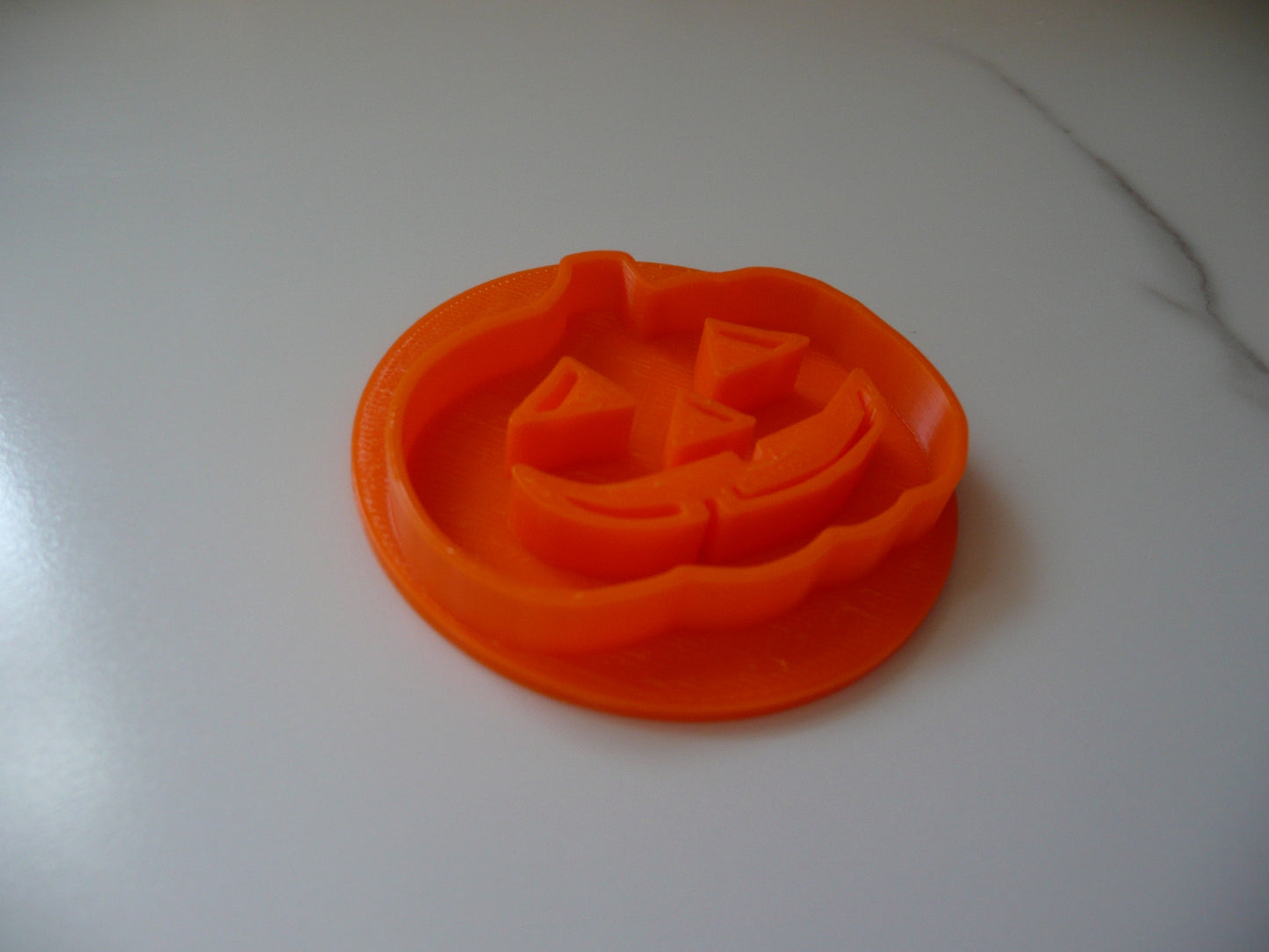 Jack O Lantern Halloween Pumpkin Cookie Stamp Embosser Made In USA PR5542