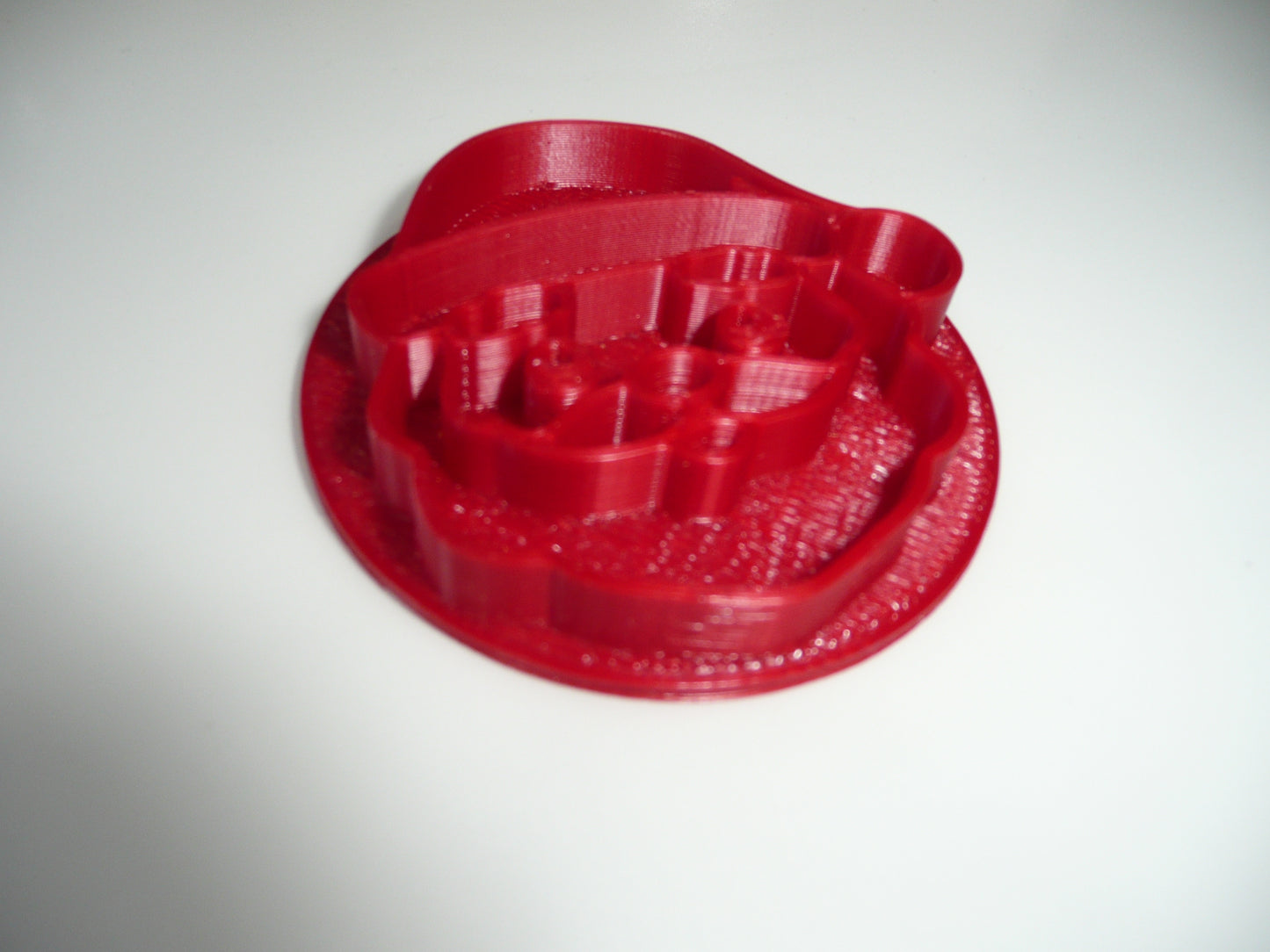 Santa Claus Face Christmas Cookie Stamp Embosser Made In USA PR5554