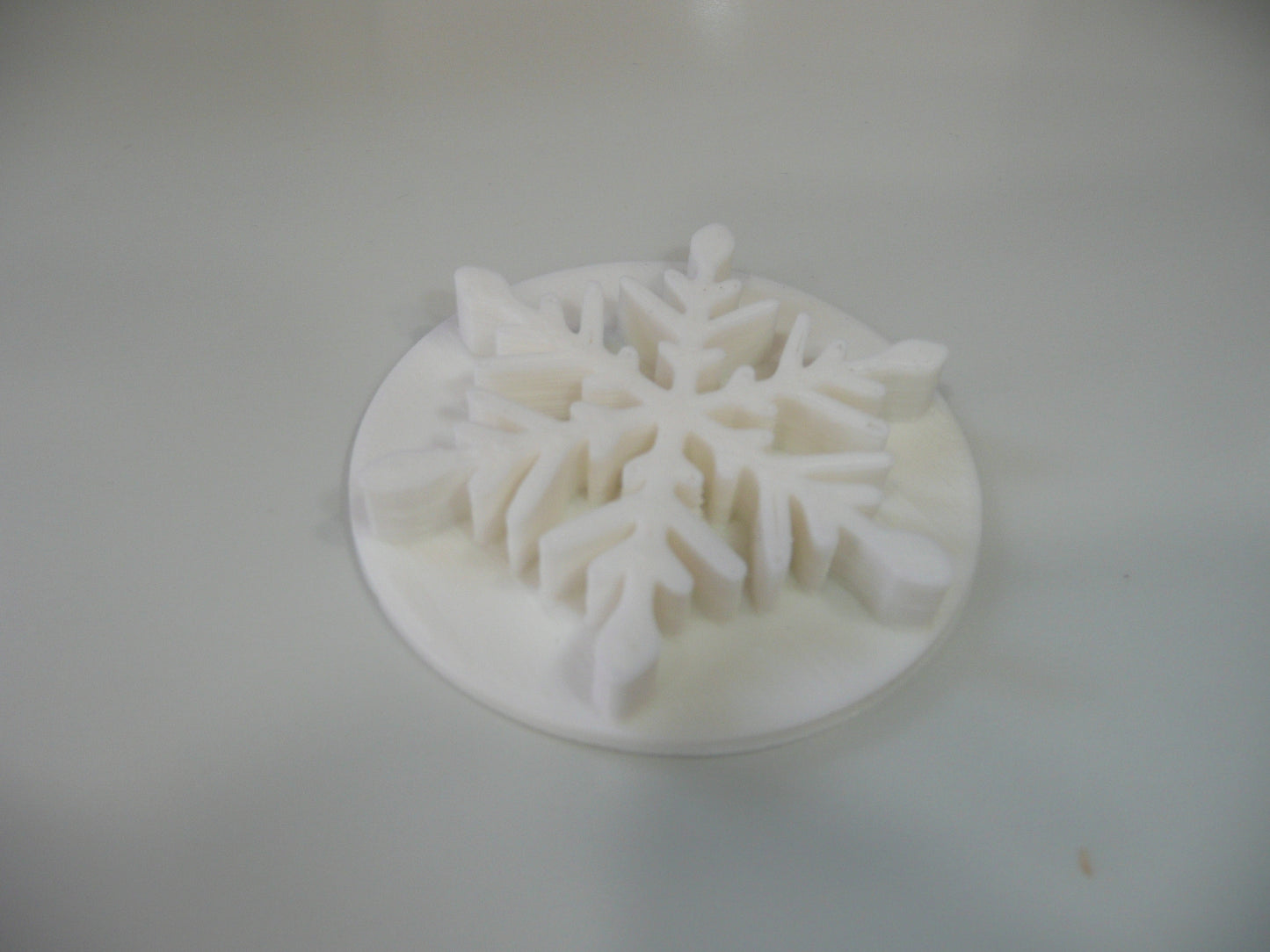 Snowflake Cookie Stamp Embosser Made In USA PR5557