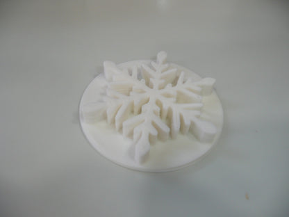 Snowflake Cookie Stamp Embosser Made In USA PR5557