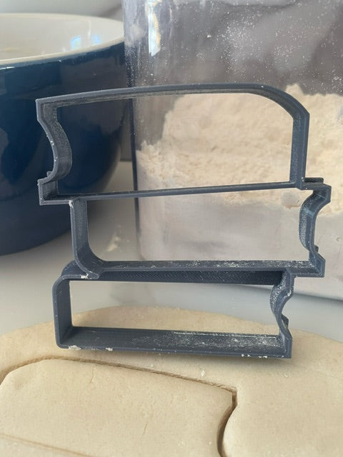Stack of Books Detailed Cookie Cutter Made in USA PR5585