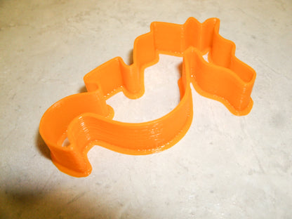 6x Seahorse Fish Fondant Cutter Cupcake Topper 1.75 IN USA FD559