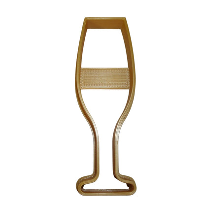 Champagne Sparkling Wine Cocktail Toasting Glass Cookie Cutter Made In USA PR560