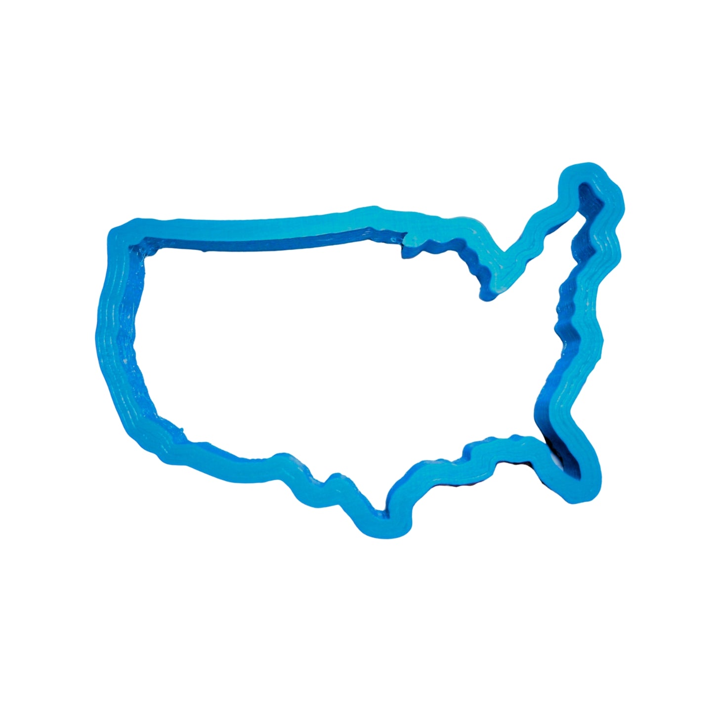 United States Of America Map Outline Cookie Cutter Made In USA PR563