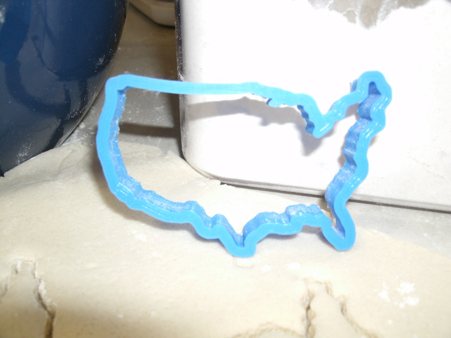 United States Of America Map Outline Cookie Cutter Made In USA PR563