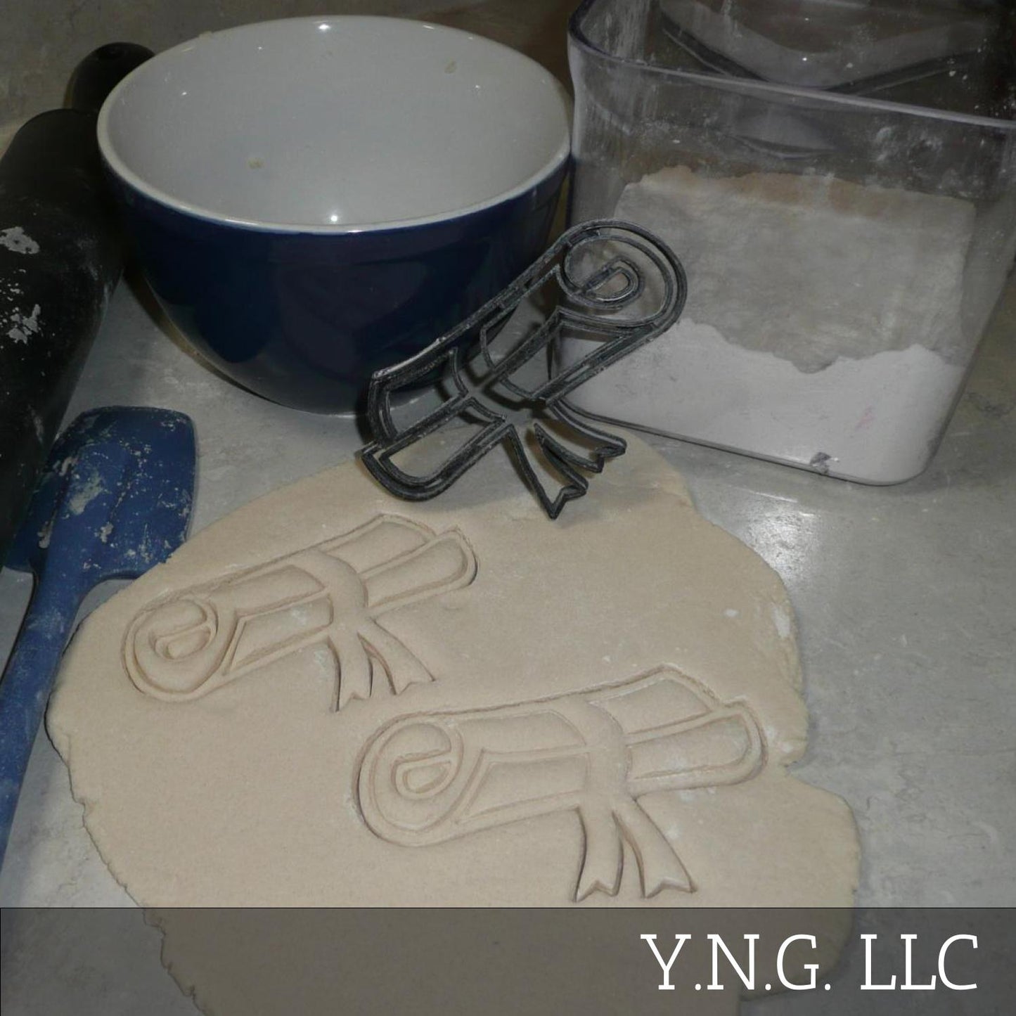 Diploma Roll Ribbon Award Graduation Cookie Cutter Made In USA PR565