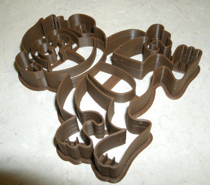 Monkey Primate Jungle Rain Forest Zoo Animal Cookie Cutter Made In USA PR575
