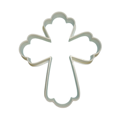 6x Cross Church Fondant Cutter Cupcake Topper 1.75 IN USA FD579