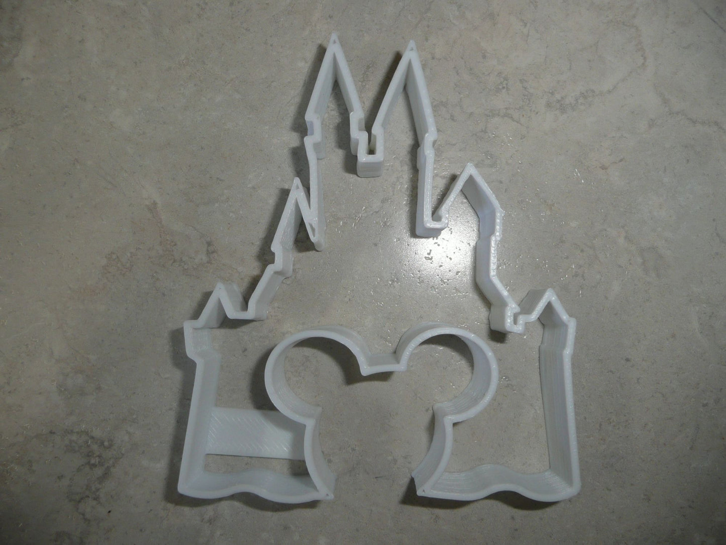 Cinderella Castle with Mickey Head Outline Cookie Cutter Made In USA PR580