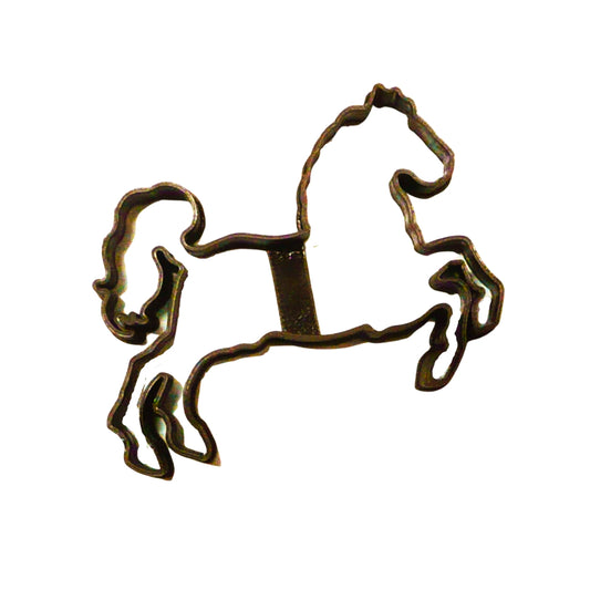 6x Horse Mammal Fondant Cutter Cupcake Topper 1.75 IN USA FD587