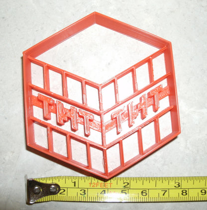 Minecraft TNT Dynamite Block Video Game Cookie Cutter Made In USA PR591