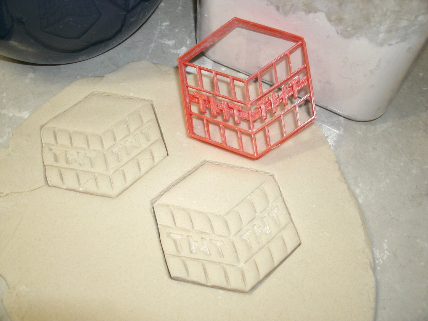 Minecraft TNT Dynamite Block Video Game Cookie Cutter Made In USA PR591