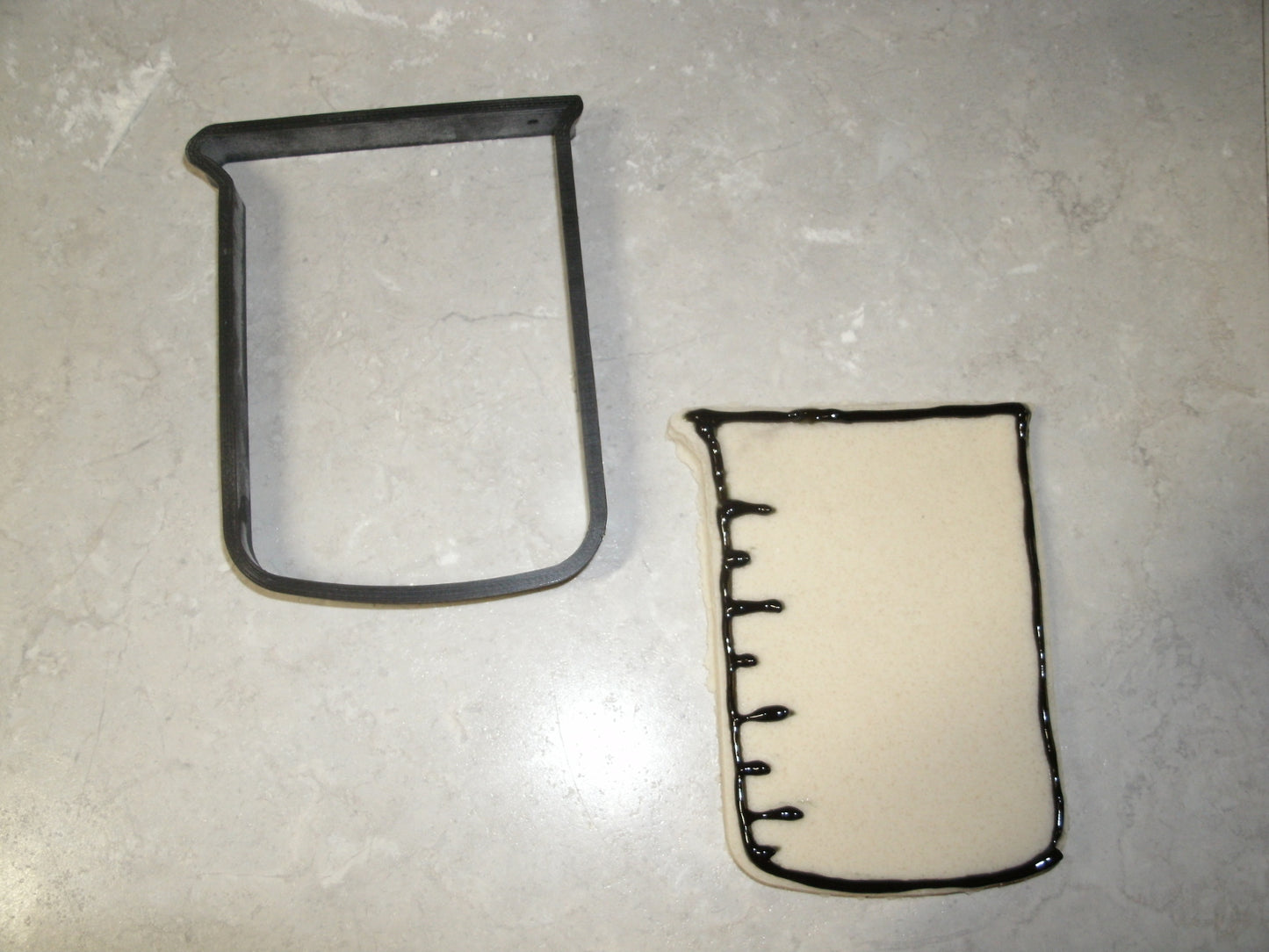 Chemistry Beaker Lab Equipment Science Cookie Cutter Made In USA PR612