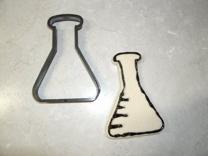 Chemistry Flask Lab Tool Science Cookie Cutter Made In USA PR613