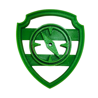 6x Tracker Badge Fondant Cutter Cupcake Topper 1.75 IN USA FD655