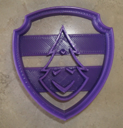 Everest Badge Shield Pup Tag Paw Patrol Cookie Cutter Made In USA PR656