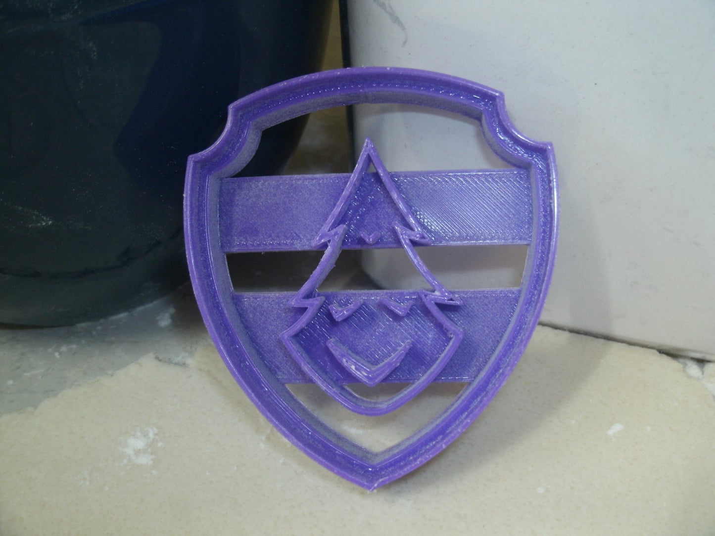 Everest Badge Shield Pup Tag Paw Patrol Cookie Cutter Made In USA PR656