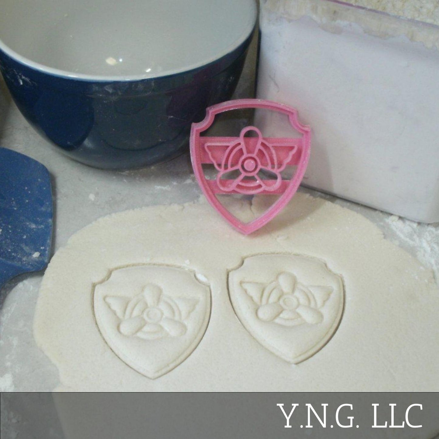 Skye Badge Shield Pup Tag Paw Patrol Cookie Cutter Made In USA PR659