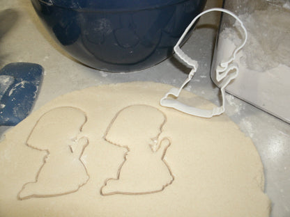 First Communion Girl Holy Eucharist Praying Cookie Cutter Made In USA PR677