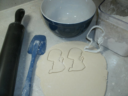 First Communion Girl Holy Eucharist Praying Cookie Cutter Made In USA PR677