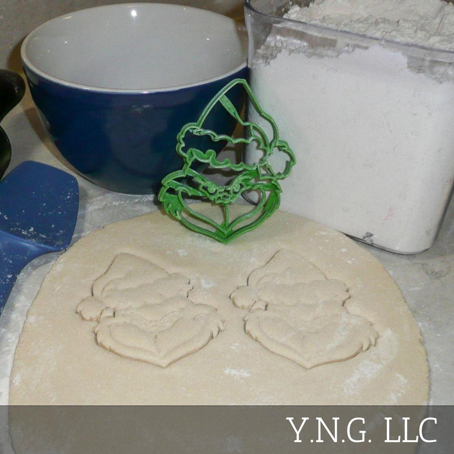 Grinch Head Dr Seuss Christmas Cartoon Cookie Cutter Made In USA PR682