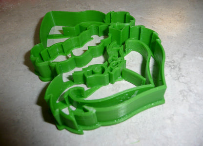 Grinch Head Dr Seuss Christmas Cartoon Cookie Cutter Made In USA PR682