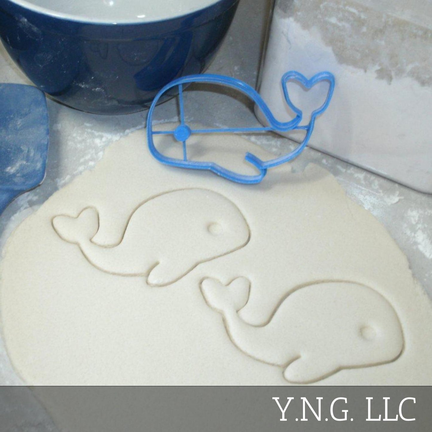 Whale Ocean Sea Aquatic Mammal Cookie Cutter Made In USA PR703