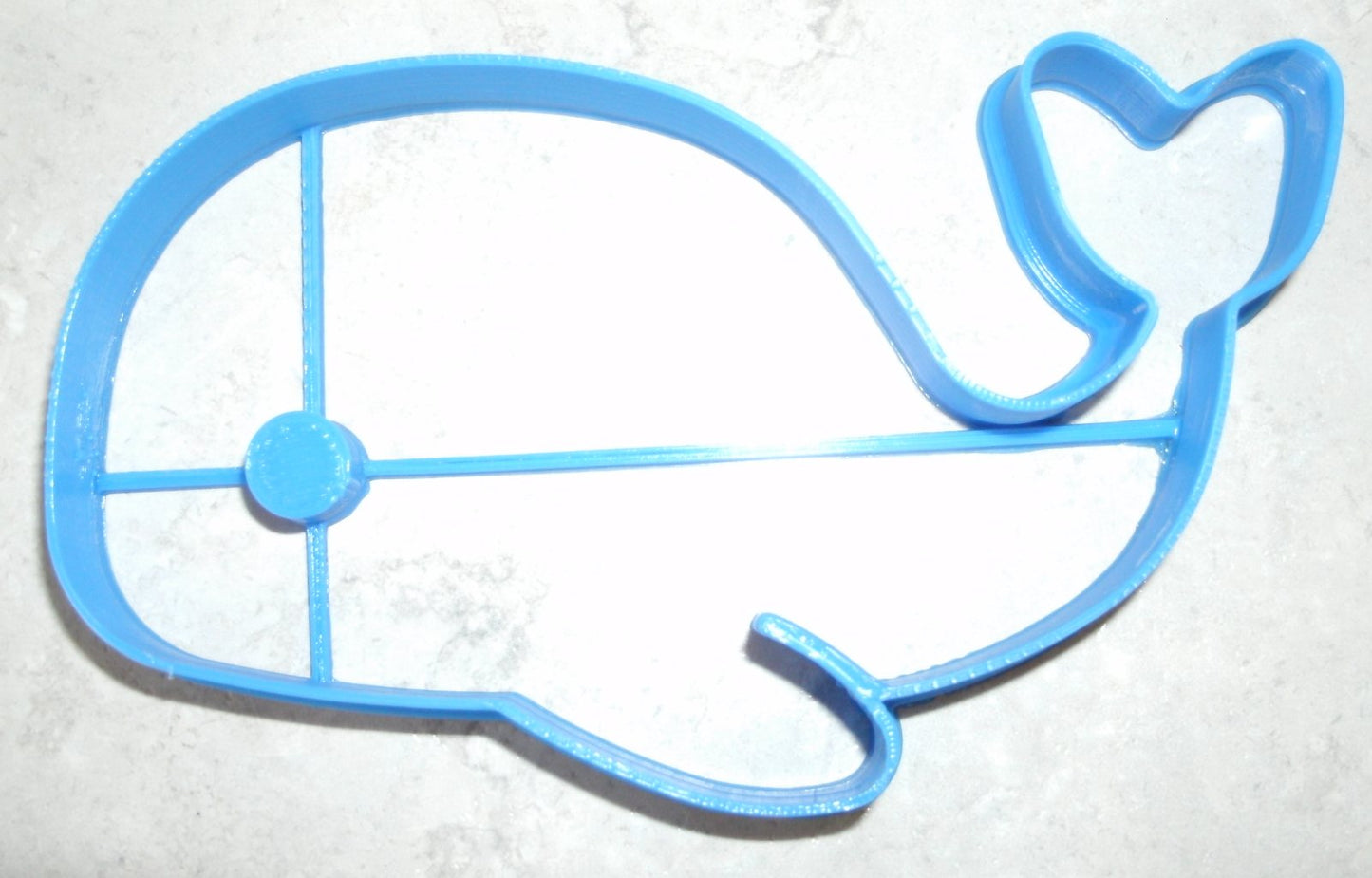 6x Whale Ocean Sea Fondant Cutter Cupcake Topper 1.75 IN USA FD703