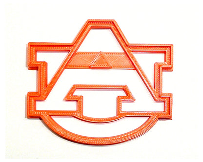 University Of Auburn UA Letters Alabama Tigers Cookie Cutter Made In USA PR704