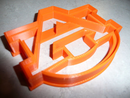 University Of Auburn UA Letters Alabama Tigers Cookie Cutter Made In USA PR704