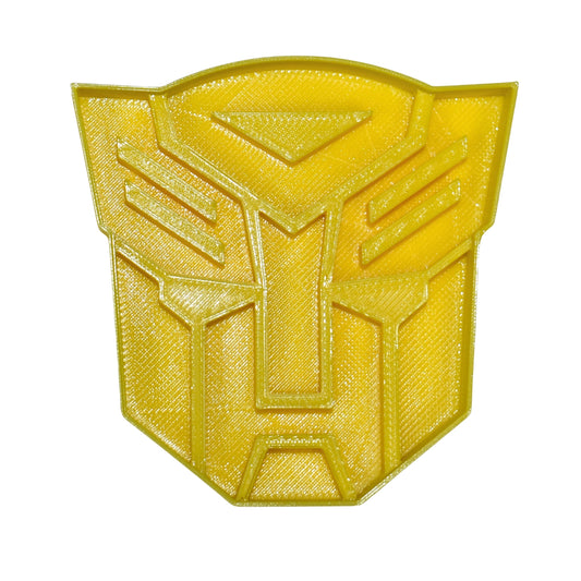 6x Bumblebee Transformers Fondant Cutter Cupcake Topper 1.75 IN USA FD722