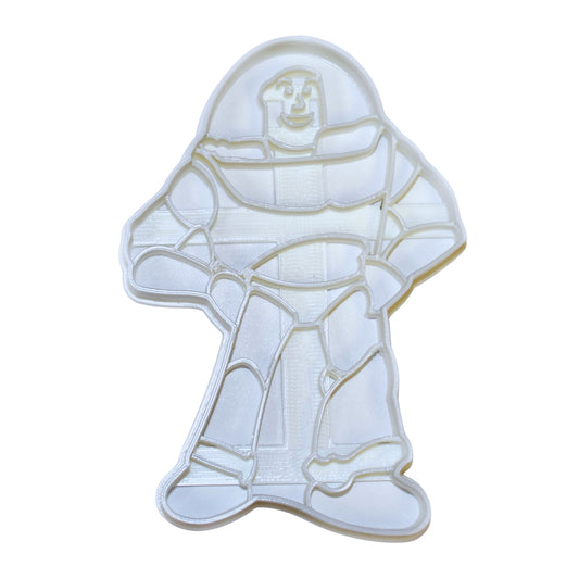 6x Buzz Lightyear Fondant Cutter Cupcake Topper 1.75 IN USA FD725