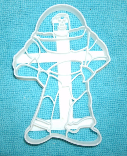 6x Buzz Lightyear Fondant Cutter Cupcake Topper 1.75 IN USA FD725