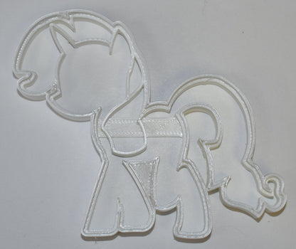 Rarity Unicorn My Little Pony Character Cookie Cutter Made In USA PR742