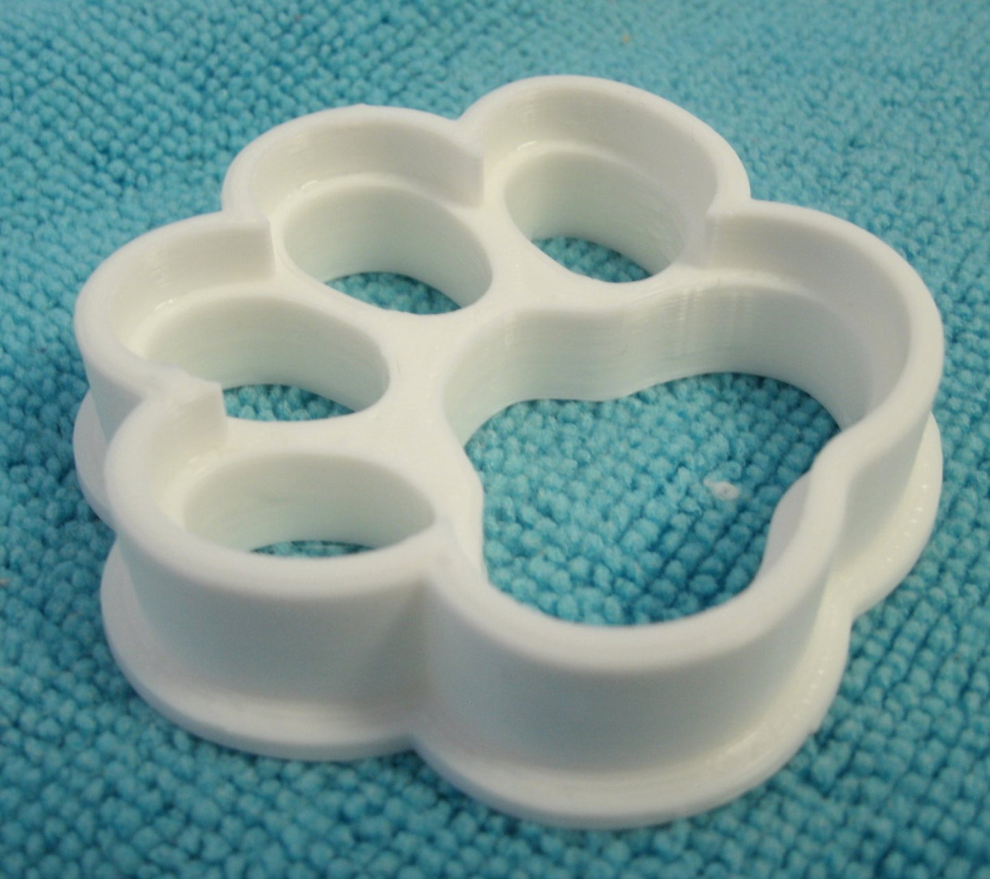 Paw Print Dog Cat Small Size Cookie Cutter Made In USA PR744