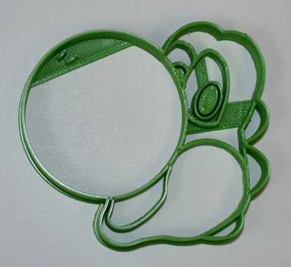 6x Yoshi Game Character Fondant Cutter Cupcake Topper 1.75 IN USA FD746